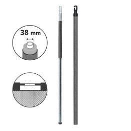 Complete net post Ø38 mm for 12+ft. trampoline