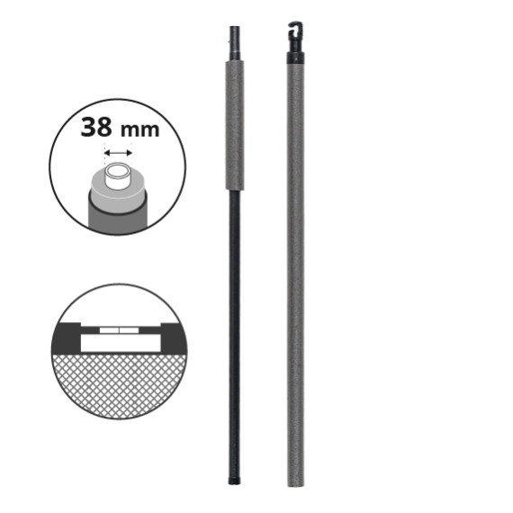 Complete net post Ø38 mm for 12+ft. trampoline