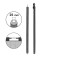 Poteau complet Ø25mm pour Start'Up 360/390/430 et Mirage