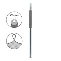 Poteau inférieur Ø25 mm pour filet de trampoline 300 Poteau inférieur Ø25 mm pour filet de trampoline 300