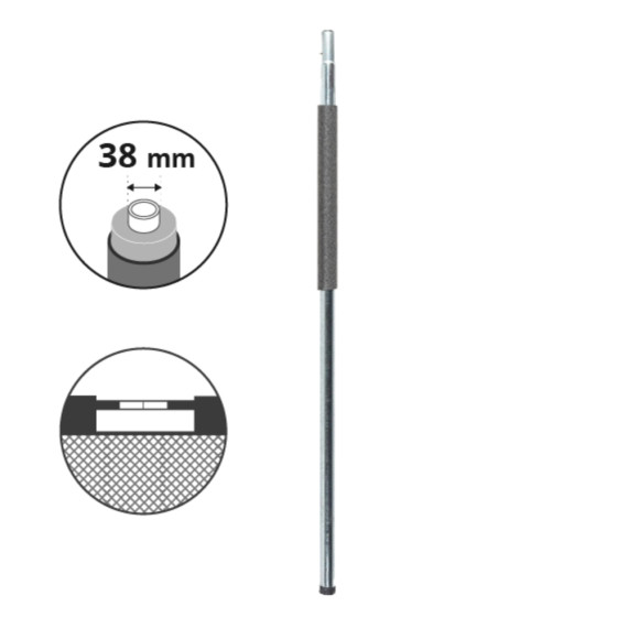 Inferior net post Ø38 mm for 12ft+ trampoline