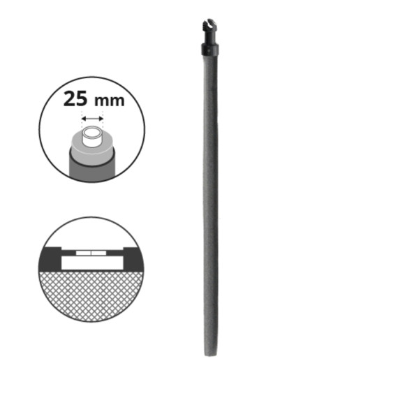 Superior net post Ø25 mm for 12+ft. Initio trampoline