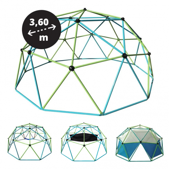 12ft climbing dome for children + Accessories