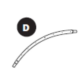 Arc de cercle armature Ovalie 430 - Pièce D