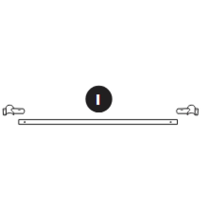 Ovalie 490 frame arc - reinforcement bar (length) Part I