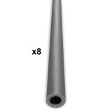 Set of 8 universal trampoline foams for Ø25mm net posts