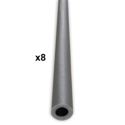 Set of 8 universal foams for Ø25mm net posts