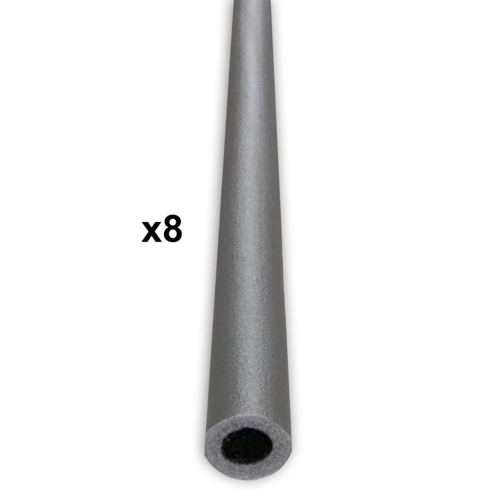 Set of 8 universal trampoline foams for Ø25mm net posts