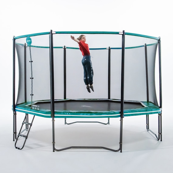 14ft Octopulse 430 Trampoline - Green 14ft Octopulse 430 Trampoline - Green