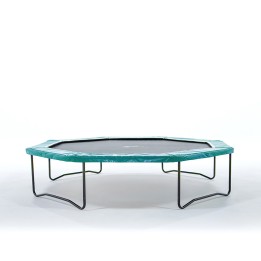 Octopulse 460 trampoline with green pad