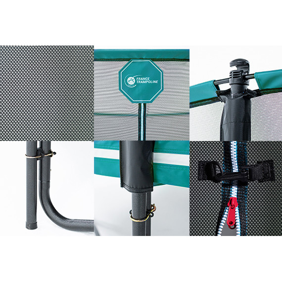 Filet premium avec 8 montants pour Octopulse 460 vert Filet premium avec 8 montants pour Octopulse 460 vert
