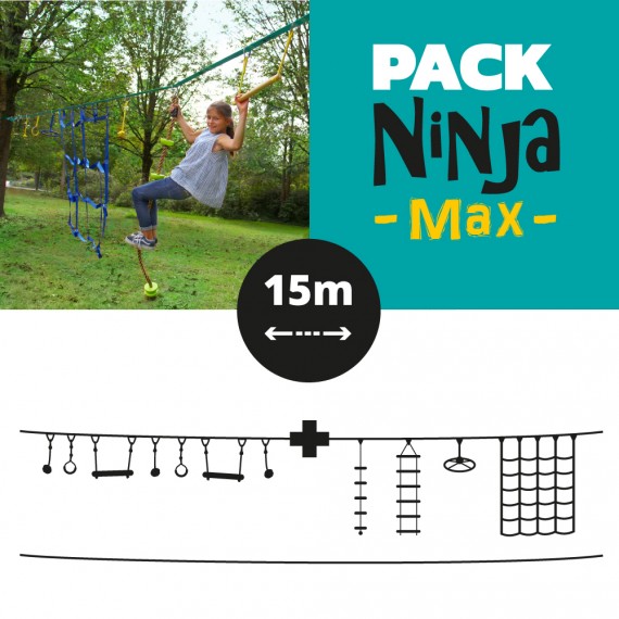 Pack Ninja max de 15 mètres