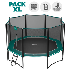 Trampoline Octopulse 430 - Pack XL - Vert Trampoline Octopulse 430 - Pack XL - Vert