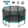 Trampoline Octopulse 430 - Pack XL - Vert