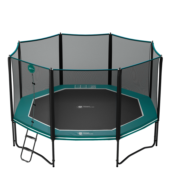 15ft Octopulse 460 Trampoline - Green