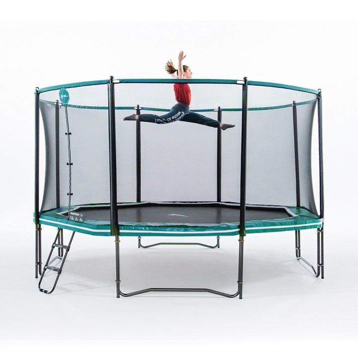 15ft Octopulse 460 Trampoline - Pack XXL- Green