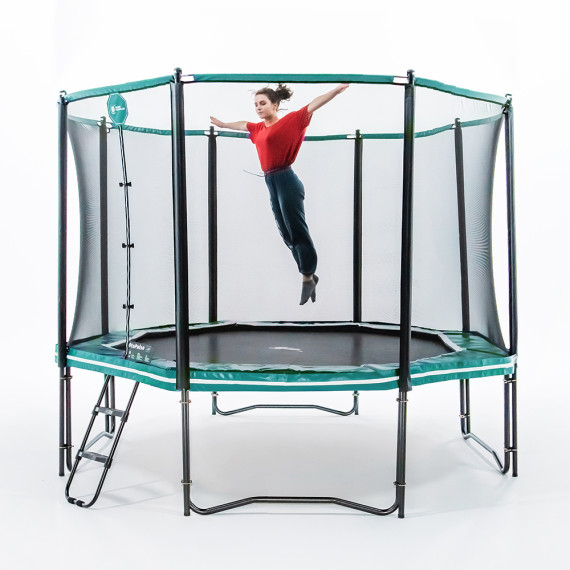 Trampoline Octopulse 390 - Pack XL - Vert Trampoline Octopulse 390 - Pack XL - Vert