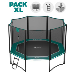 Trampoline Octopulse 390 - Pack XL - Vert