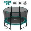 13ft Octopulse 390 Trampoline - Pack XL - Green 13ft Octopulse 390 Trampoline - Pack XL - Green