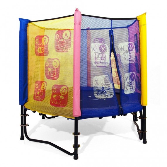 Indoor baby trampoline with enclosure Indoor baby trampoline with enclosure