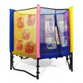 Indoor baby trampoline with enclosure Indoor baby trampoline with enclosure