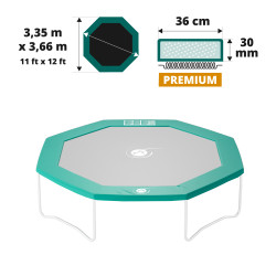 12ft Octopulse frame pad - Green