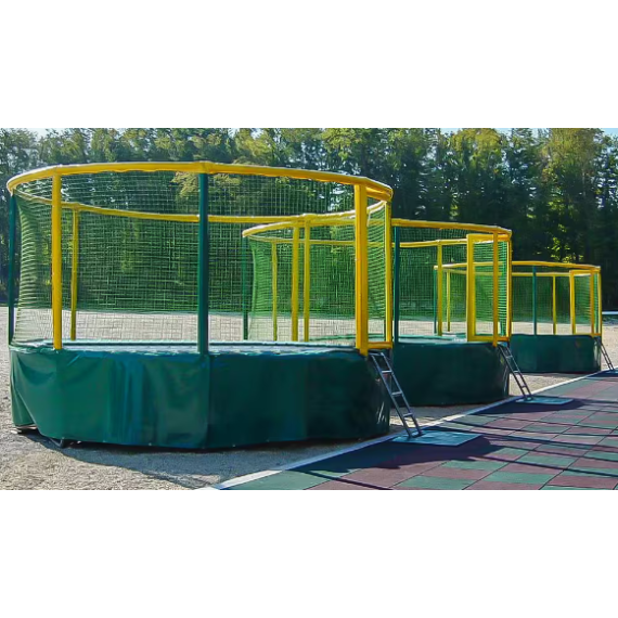 Gallus Trampoline - Grey/Black