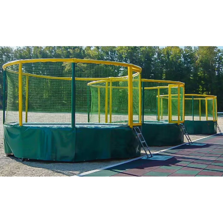 Gallus Trampoline - Grey/Black