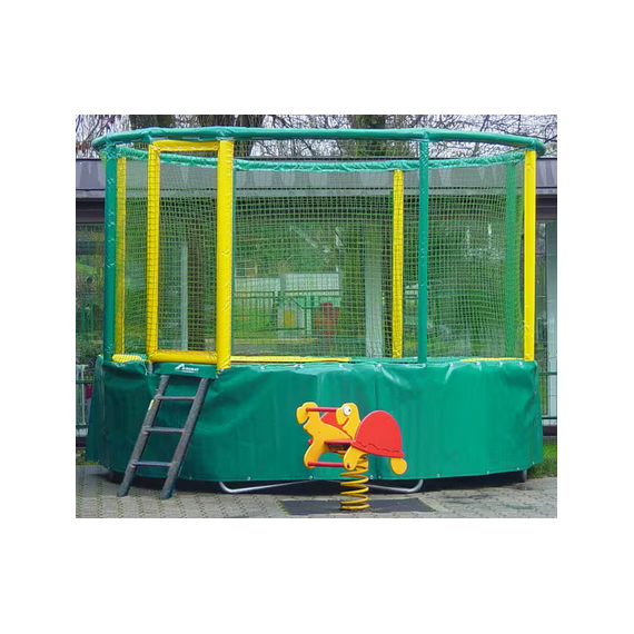 Trampoline Gallus - Vert / Jaune