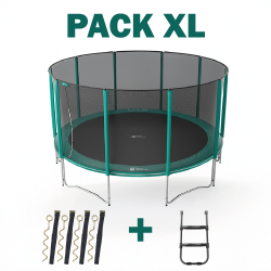 15ft Jump'Up 460 trampoline - Pack XL