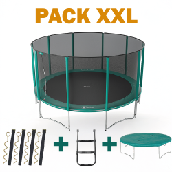 15ft Jump'Up 460 trampoline - Pack XXL