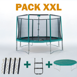 13ft Jump'Up 390 trampoline - Pack XXL
