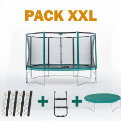 Trampoline Ovalie 430 - Pack XXL