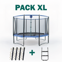 13ft Octopulse 390 Trampoline - Pack XL