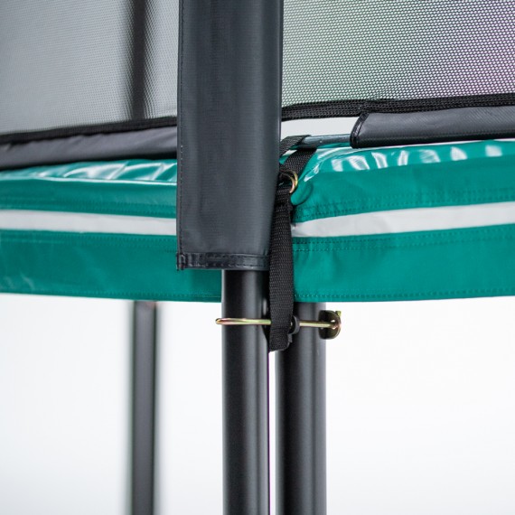 Filet premium avec 6 montants pour trampoline Ø 300
