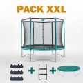 10ft Jump'Up 300 trampoline - Pack XXL