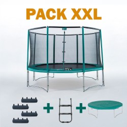 13ft Jump'Up 390 trampoline - Pack XXL