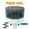 15ft Jump'Up 460 trampoline - Pack XXL