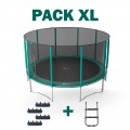 15ft Jump'Up 460 trampoline - Pack XL