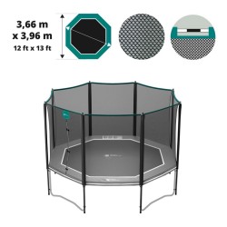 Filet textile pour trampoline Octopulse & Waouuh 390 - vert