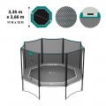Filet textile pour trampoline Octopulse & Waouuh 360 - Vert