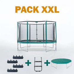 12ft Ovalie 360 Trampoline - Pack XXL