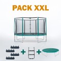 Trampoline Ovalie 360 - Pack XXL