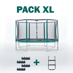 14ft Ovalie 430 trampoline - Pack XL