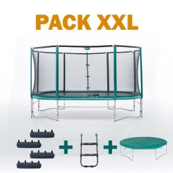 16ft Ovalie 490 trampoline - Pack XXL