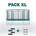 16ft Ovalie 490 trampoline - Pack XL