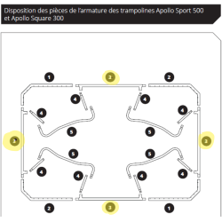Tube Apollo Sport 400 - 2020 - Piece 3