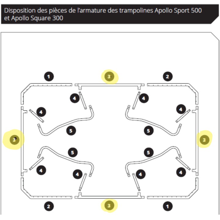Tube Apollo Sport 400 - 2020 - Piece 3