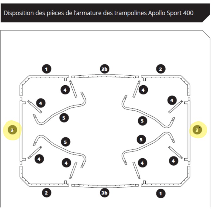 Tube Apollo Sport 400 - 2020 - Piece 3