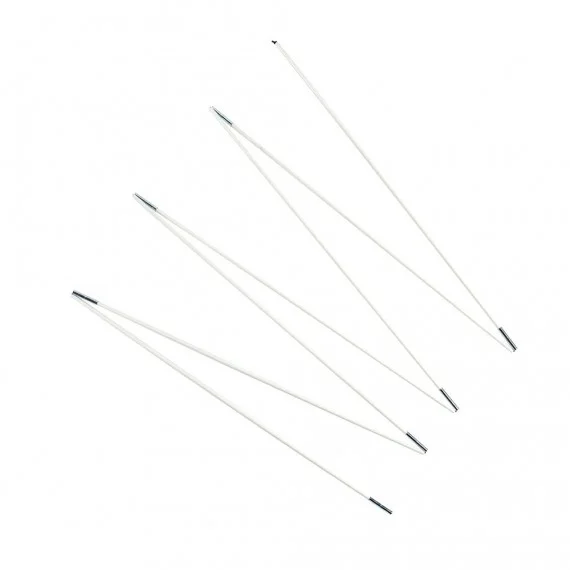Lot d'arcs en fibre de verre pour filet